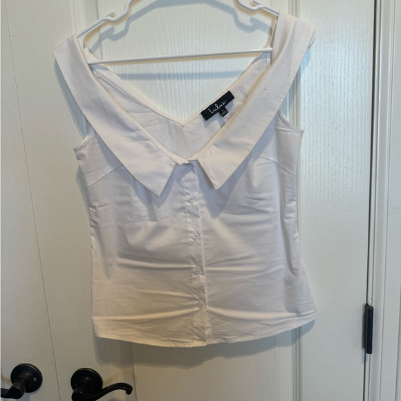 Lulu’s Size Small off the shoulder blouse - Picture 2 of 4